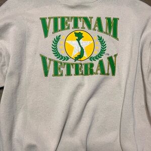 Vintage Vietnam veterans crewneck sweatshirt
